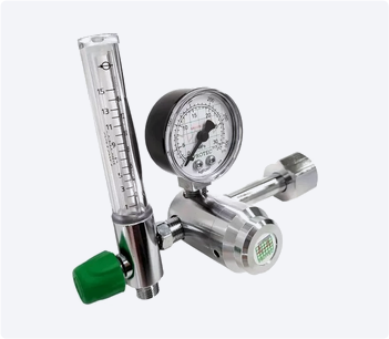 Regulador de Oxigênio Medicinal com Fluxômetro